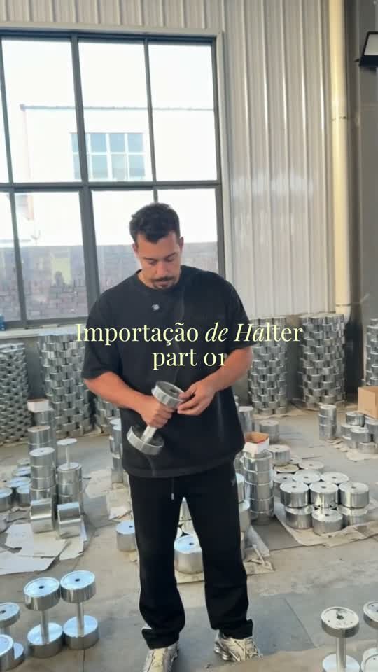 Importação de halteres