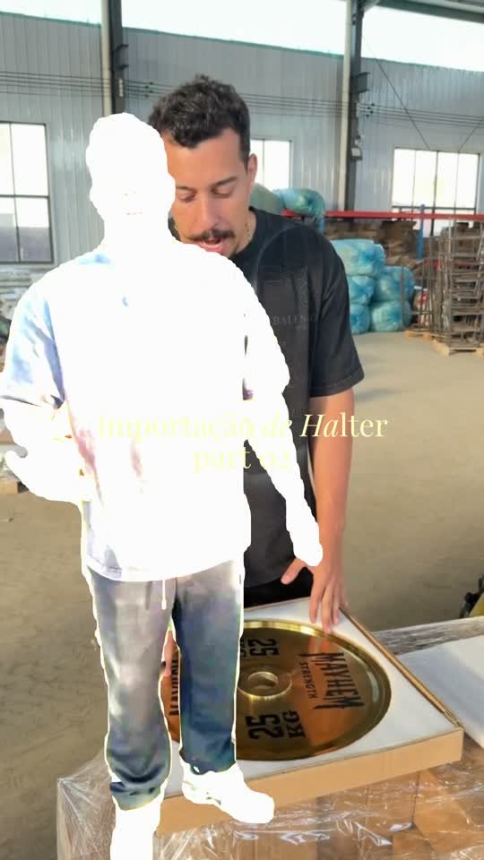 Importação de halteres parte 2